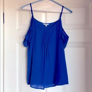 Naked Zebra cold shoulder blouse